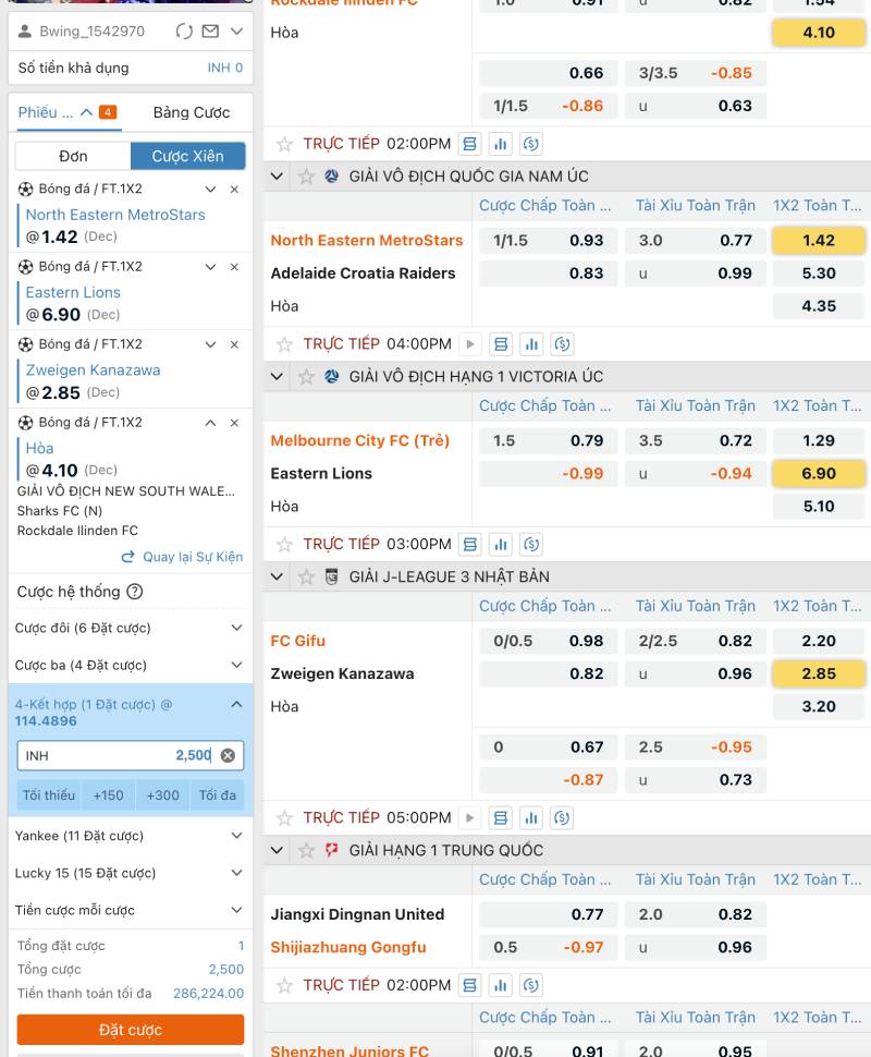 Cược Xiên Là Gì? Cách Chơi Cược Xâu Hiệu Quả Và Cách Tính Chuẩn Xác 5 Cách tính cược xiên theo kèo châu Âu