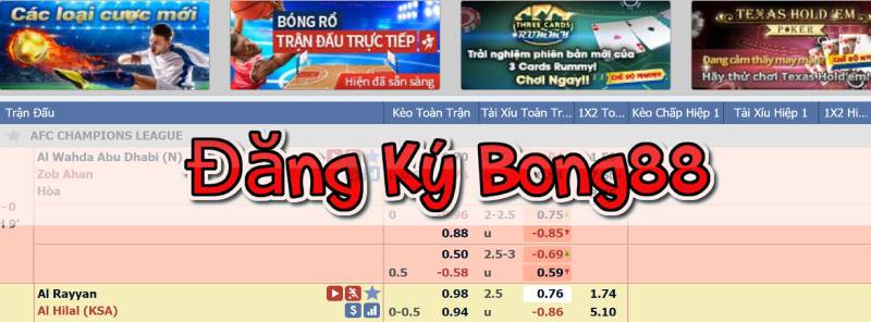 Cách Đăng Ký Bong88 Đơn Giản Để Bắt Đầu Cược 2 Quyền lợi khi người chơi đăng ký tài khoản Bong88