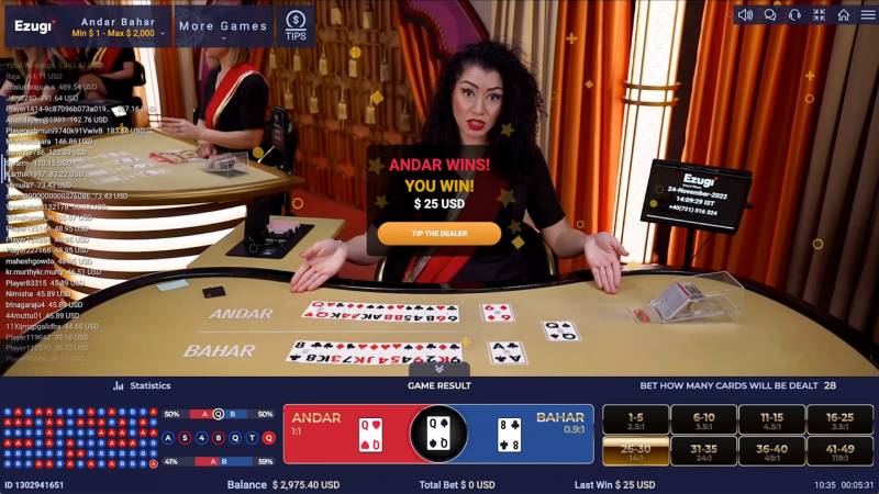 Luật Chơi Andar Bahar Từ A Đến Z Cho Newbie 7 Đặt cược ở nhiều cửa để tăng tỷ lệ thắng cược